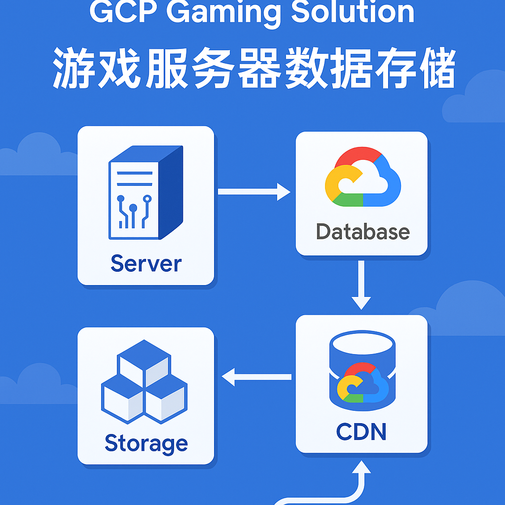GCP 谷歌云游戏部署方案：服务器、数据库与存储协同架构